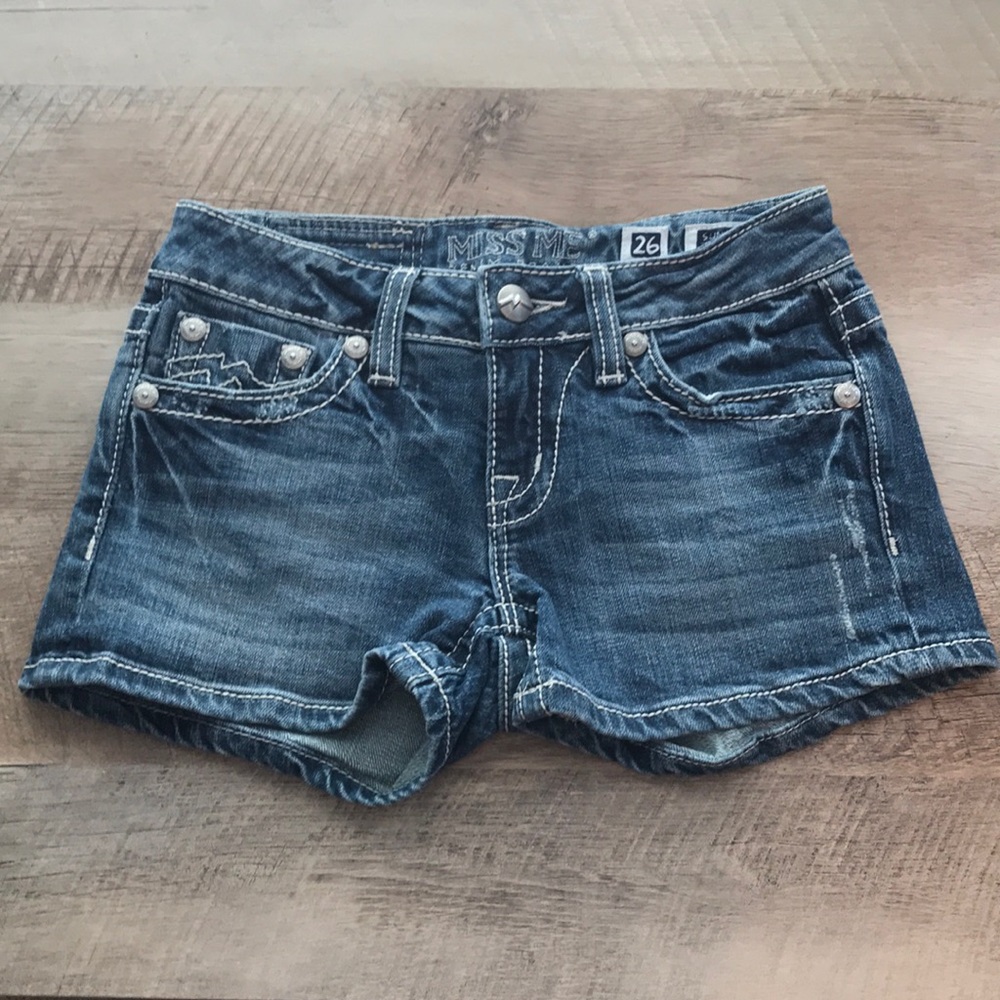 Miss Me Sunny Denim Jean Shorts Size 26